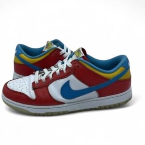 🔥Nike Dunk Low x LeBron James x Fruity Pebbles Red (DH8009-600) Sz 7.5 Women